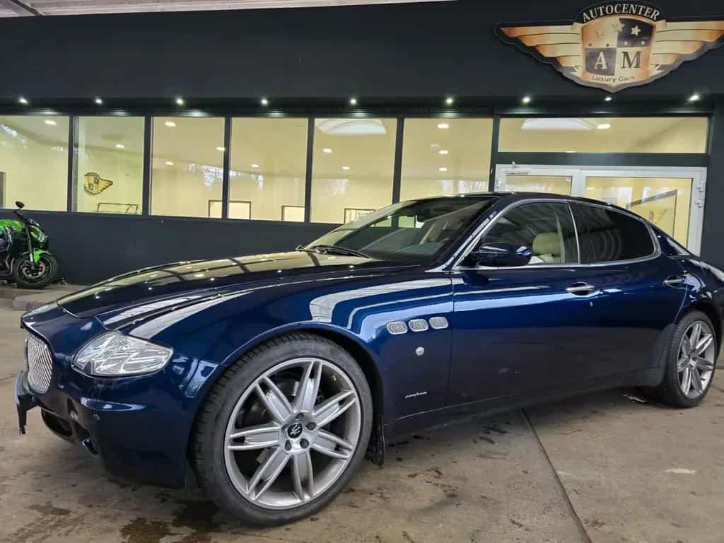 Maserati Quattroporte Executive GT SSD/NAVI/BLAU-Metallic 05/2009-photo-5