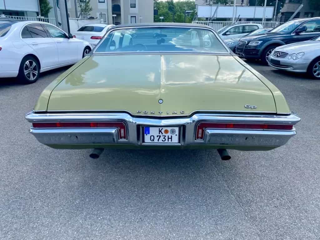 Pontiac Grand-Prix 6.7V8 Coupe 1968 Guter Zustand! 04/1968-photo-10