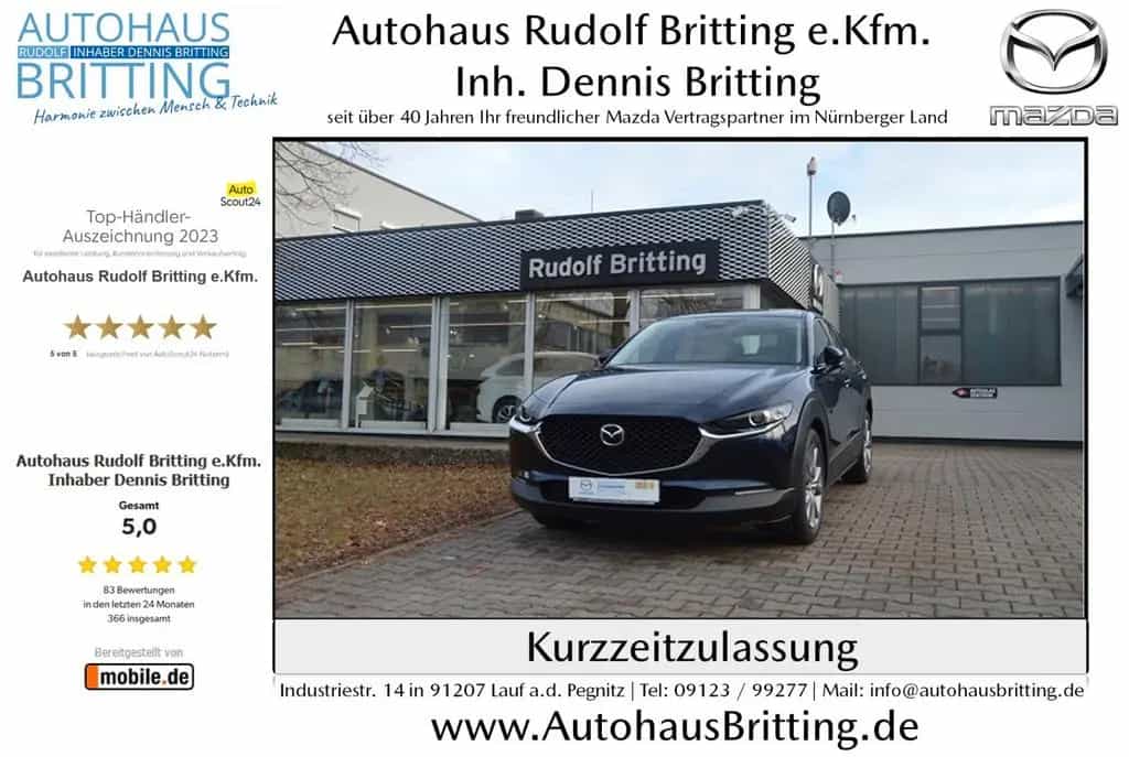 Mazda CX-30 140PS 6AG Centre-line+Driver Assist Paket 06/2025-photo-0