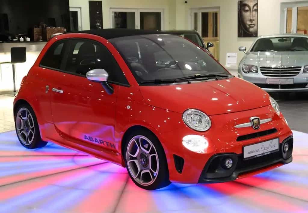 Abarth 500C Turismo*LEDER*KLIMAAUT*XENON*PDC*ALU* 12/2017-photo-0