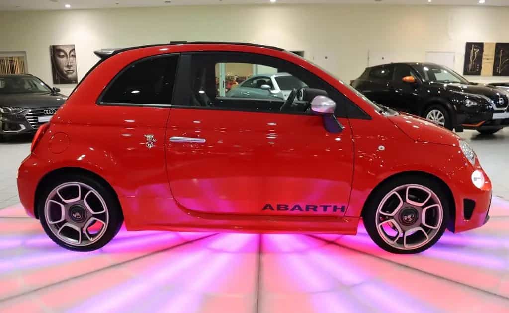 Abarth 500C Turismo*LEDER*KLIMAAUT*XENON*PDC*ALU* 12/2017-photo-9