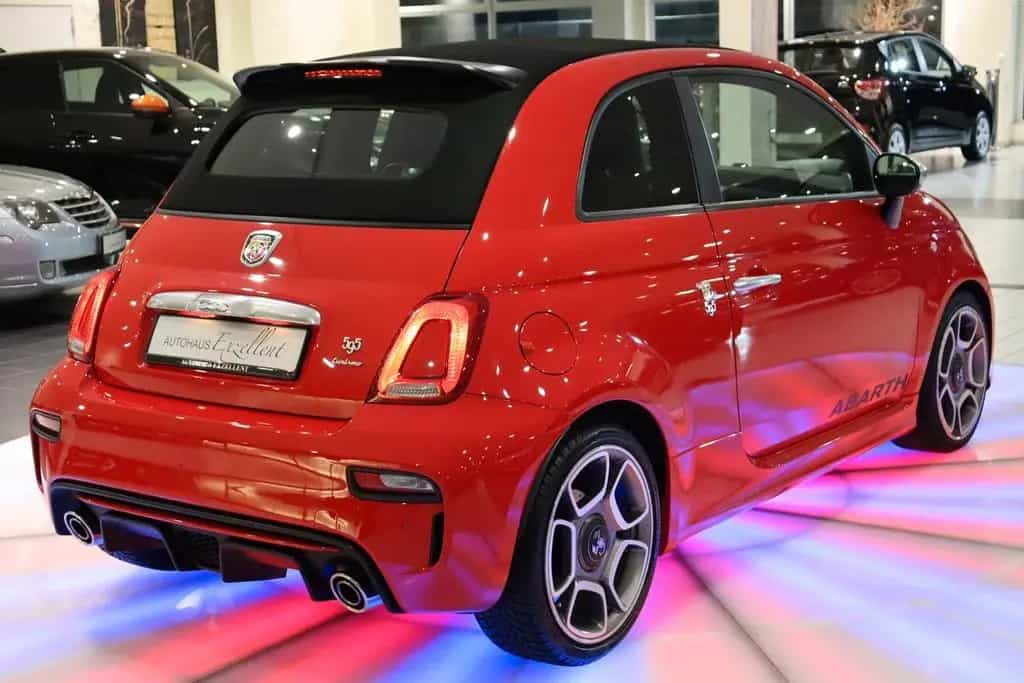 Abarth 500C Turismo*LEDER*KLIMAAUT*XENON*PDC*ALU* 12/2017-photo-8
