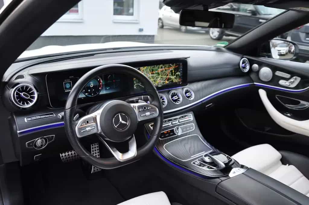 Mercedes-Benz E 450 4M Cabrio 9G AMG/NIGHT/HUD/360°/BURMESTER 08/2019-photo-12