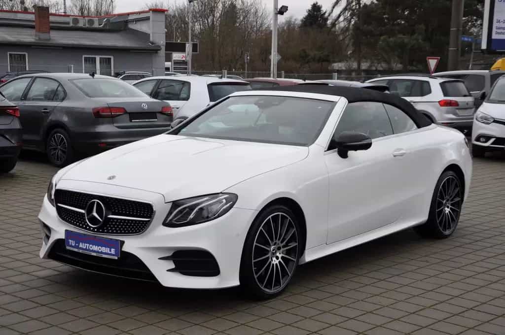 Mercedes-Benz E 450 4M Cabrio 9G AMG/NIGHT/HUD/360°/BURMESTER 08/2019-photo-2