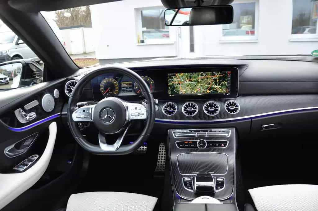 Mercedes-Benz E 450 4M Cabrio 9G AMG/NIGHT/HUD/360°/BURMESTER 08/2019-photo-24