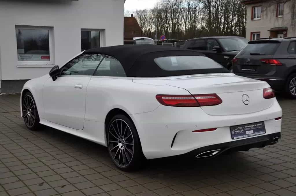 Mercedes-Benz E 450 4M Cabrio 9G AMG/NIGHT/HUD/360°/BURMESTER 08/2019-photo-3