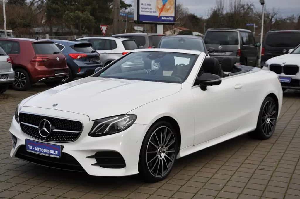 Mercedes-Benz E 450 4M Cabrio 9G AMG/NIGHT/HUD/360°/BURMESTER 08/2019-photo-35