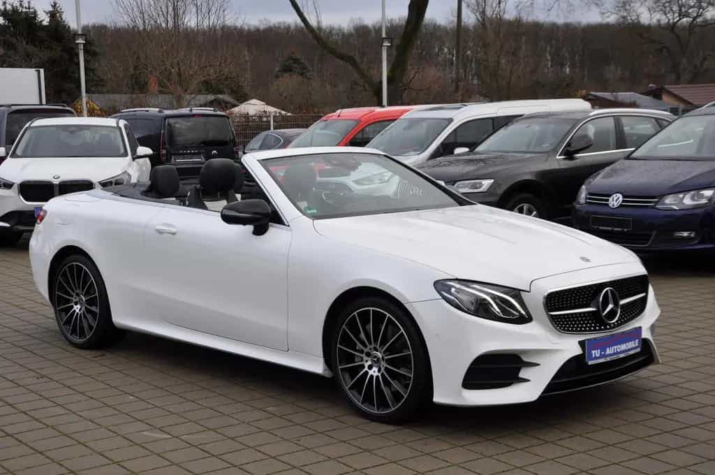 Mercedes-Benz E 450 4M Cabrio 9G AMG/NIGHT/HUD/360°/BURMESTER 08/2019-photo-36