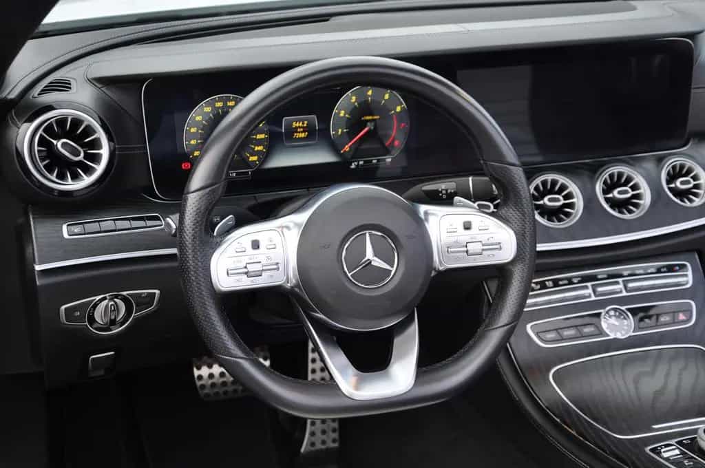 Mercedes-Benz E 450 4M Cabrio 9G AMG/NIGHT/HUD/360°/BURMESTER 08/2019-photo-41