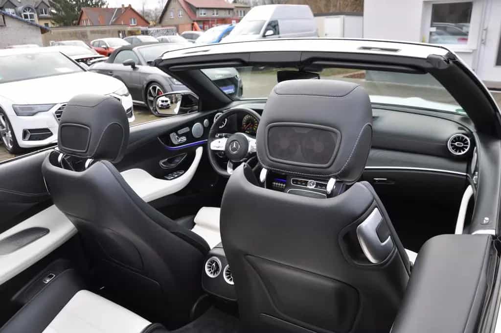 Mercedes-Benz E 450 4M Cabrio 9G AMG/NIGHT/HUD/360°/BURMESTER 08/2019-photo-49