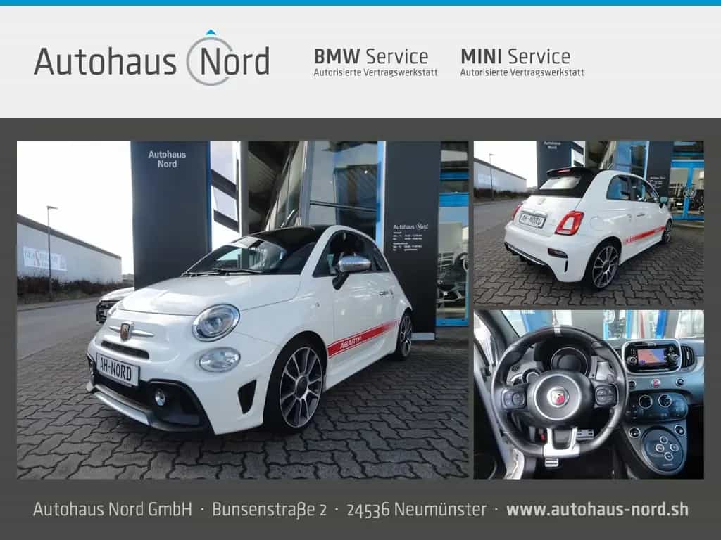 Abarth 500 Cabrio 595 C Turismo Cabrio,Aut.,Leder,Navi 09/2016-photo-0