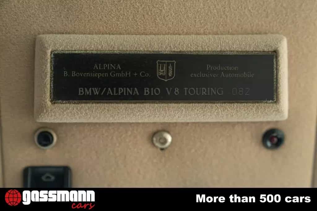 ALPINA B10 Alpina B10 4.6 V8 Touring Kombi E39 11/1998-photo-11