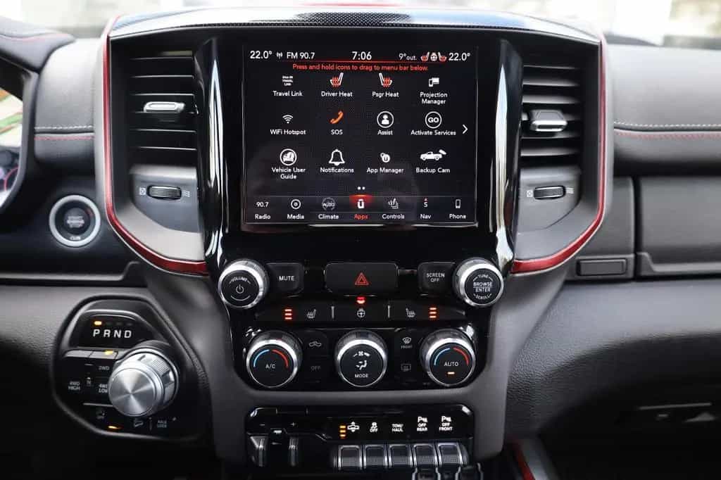 Dodge RAM 5.7 Rebel/BRC GAS/AIRMATIC/SHZ/LHZ/WIFI/R18 10/2019-photo-13