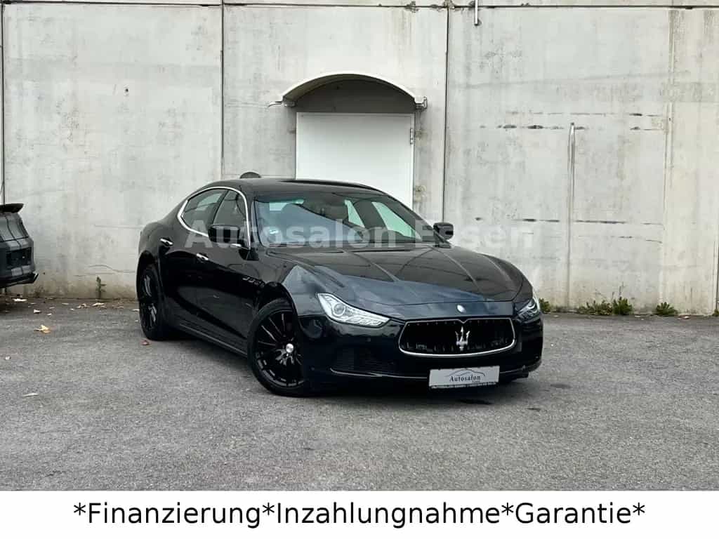 Maserati Ghibli *Xenon*Navi*SHZ*SHD*DAB+*Kamera* 07/2014-photo-1