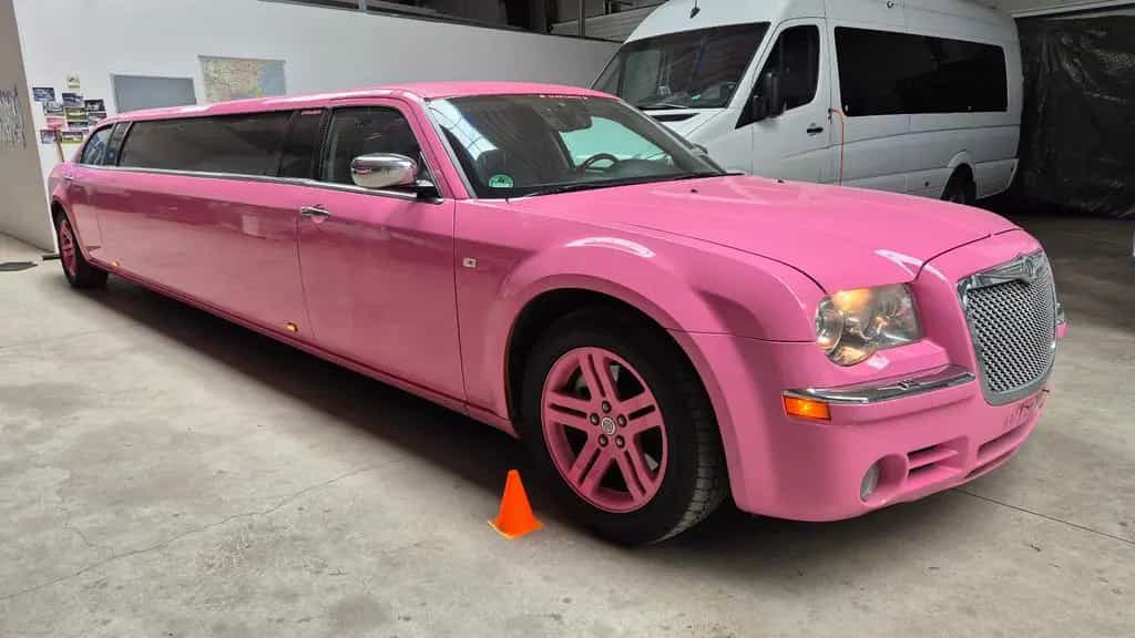 Chrysler 300C 3.0 CRD pink Stretchlimousine rosa Stretch 07/2007-photo-7
