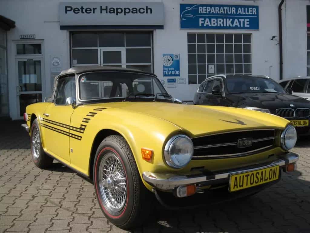 Triumph TR6 H-Zulassung *Topzustand mit nur 76`Km* 04/1975-photo-0