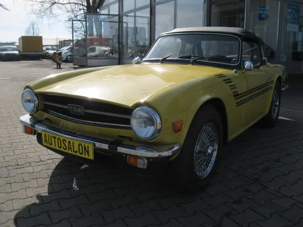 Triumph TR6 H-Zulassung *Topzustand mit nur 76`Km* 04/1975-photo-2