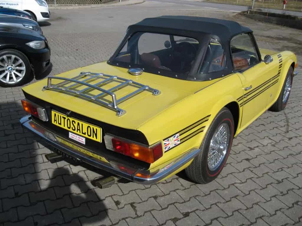 Triumph TR6 H-Zulassung *Topzustand mit nur 76`Km* 04/1975-photo-5