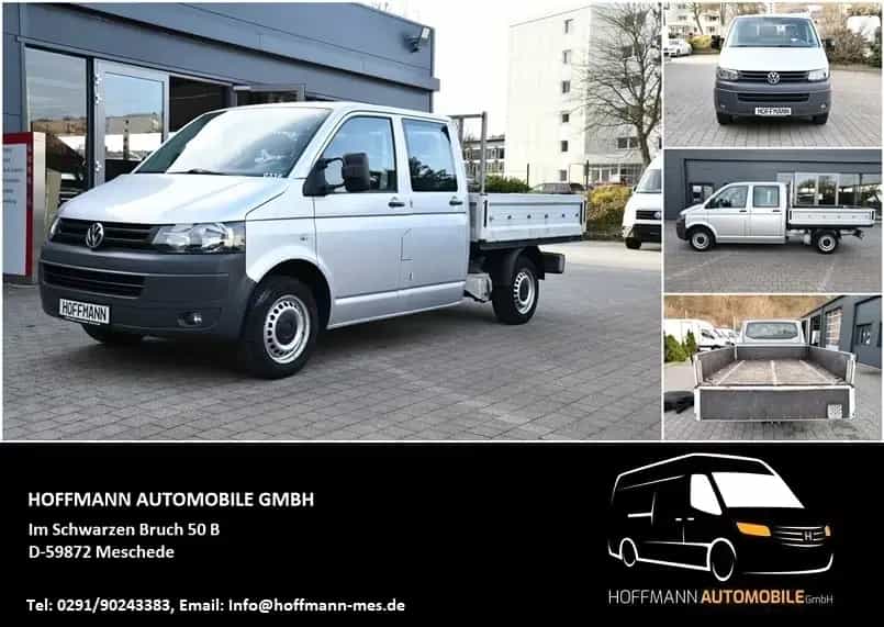 Volkswagen Transporter Transporter 2,0 TDI Pritsche Doppelkabine A/C 07/2011-photo-0