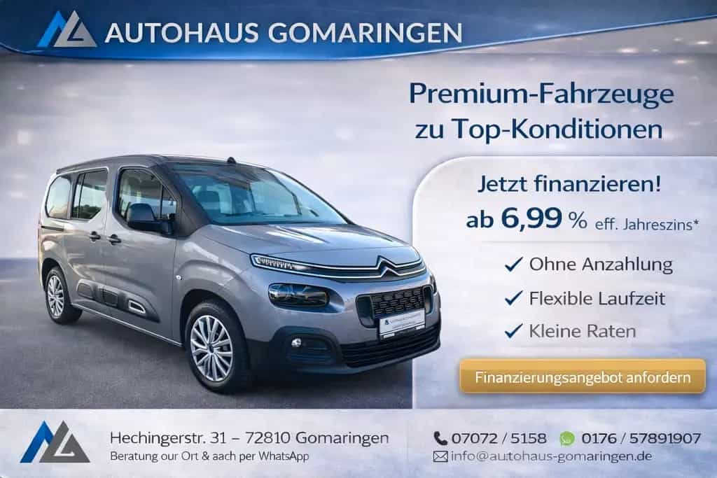 Citroën Berlingo *Klima*TÜV Neu*Ganzjahr*Zahnriemen Neu* 07/2019-photo-0