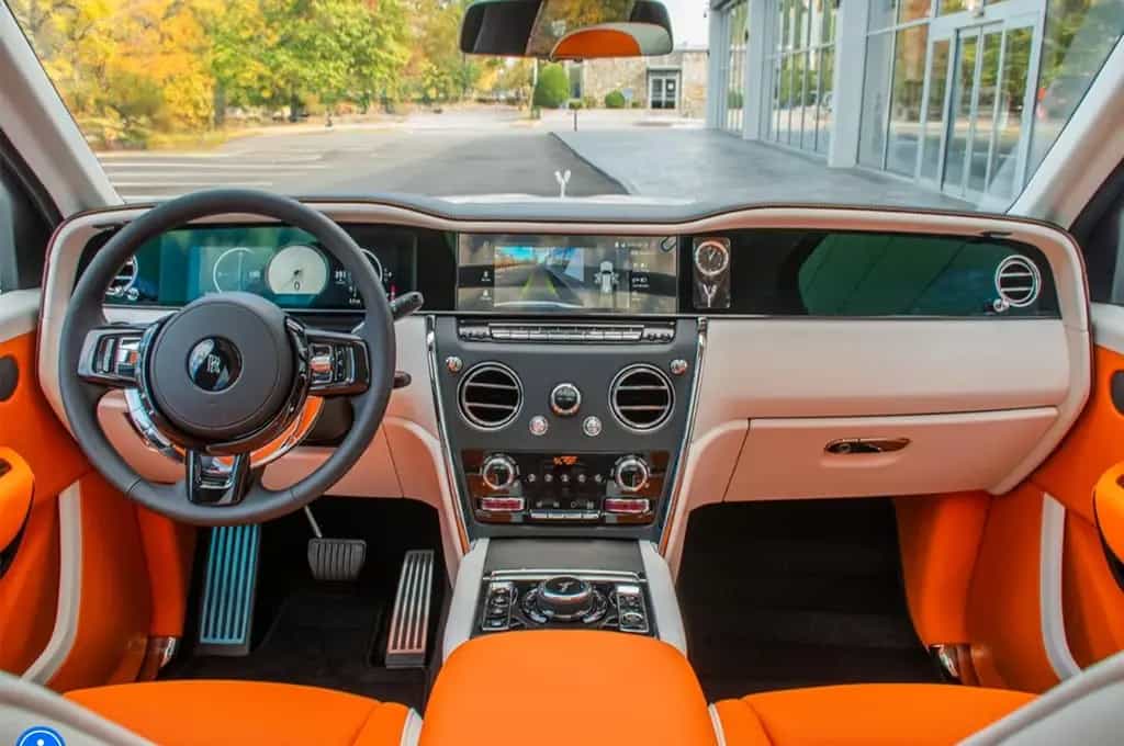 Rolls-Royce Cullinan II BLACK/MANDARIN 5-SEATS FULLL !.2025! null-photo-9