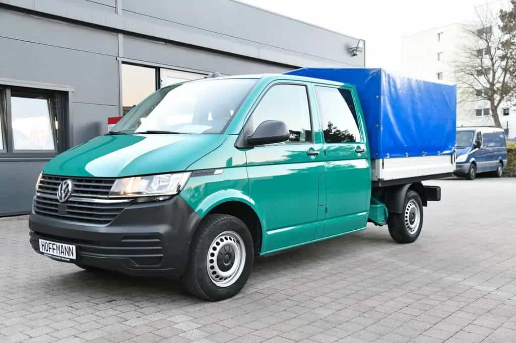 Volkswagen Transporter Transporter Doka Pritsche Plane DSG 6-Sitze 02/2020-photo-0