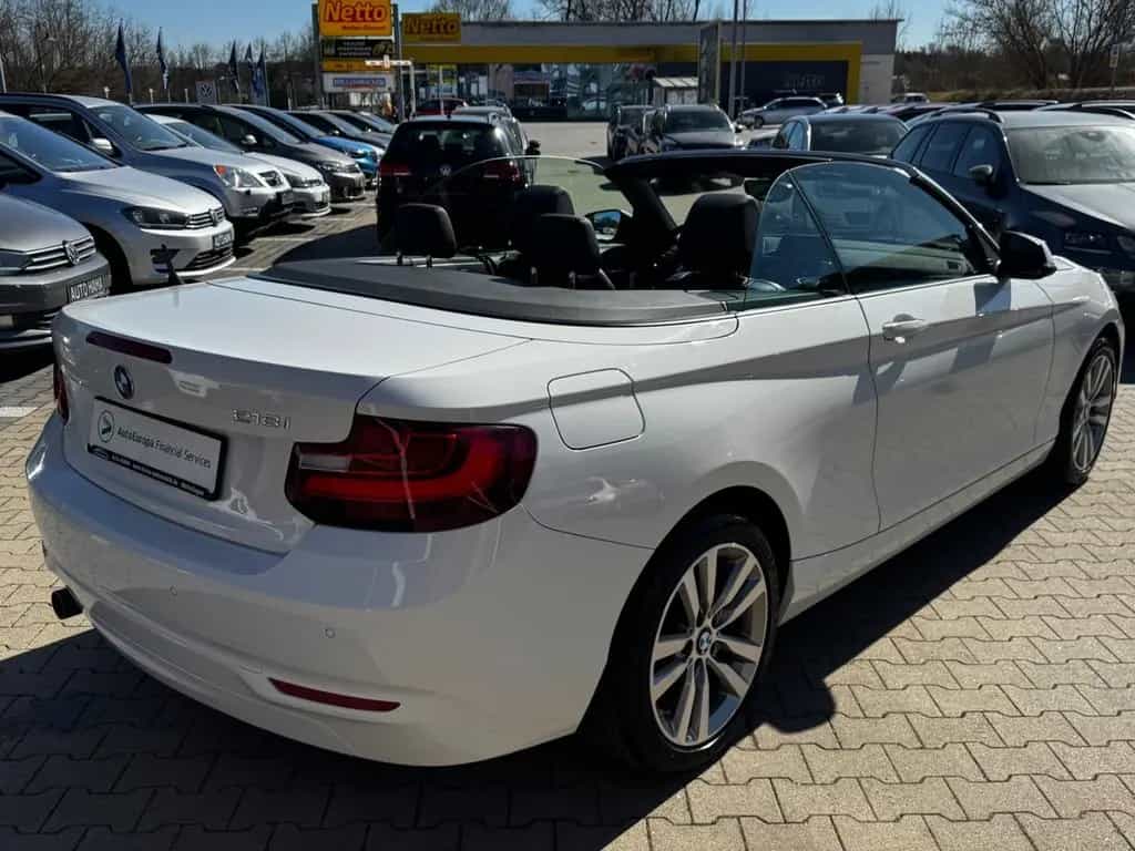 BMW 2 Series 218i Cabrio *NAVI*SHZ*LEDER*PDC*ALPIN*GEPFLEGT* 08/2015-photo-3