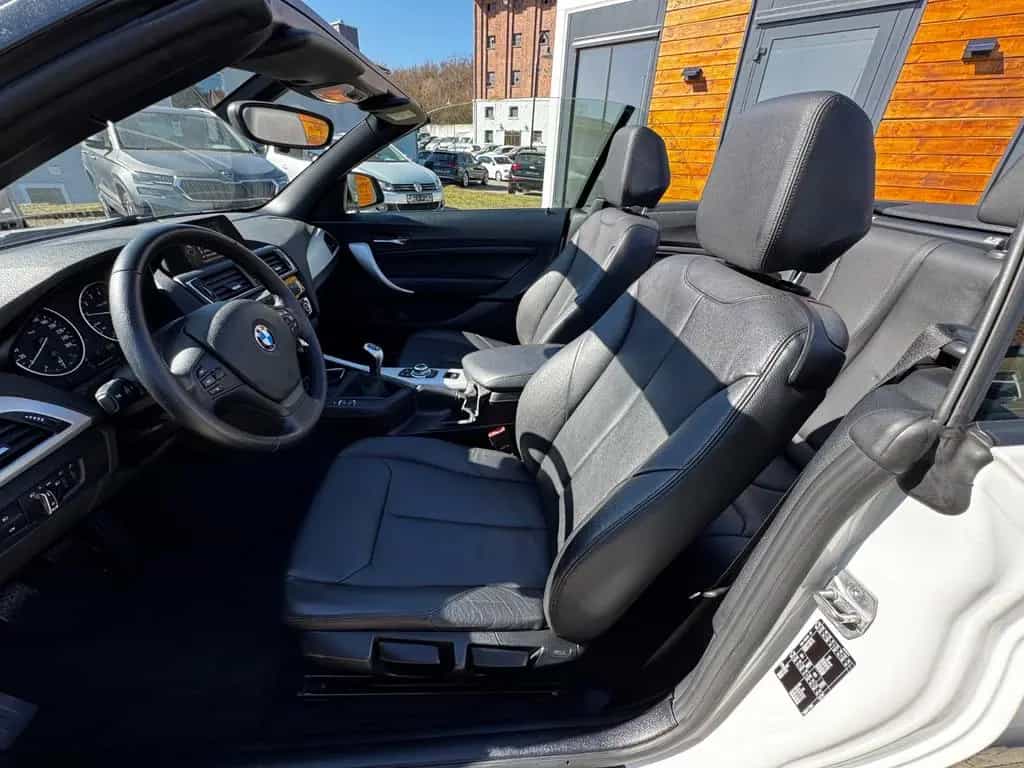 BMW 2 Series 218i Cabrio *NAVI*SHZ*LEDER*PDC*ALPIN*GEPFLEGT* 08/2015-photo-7