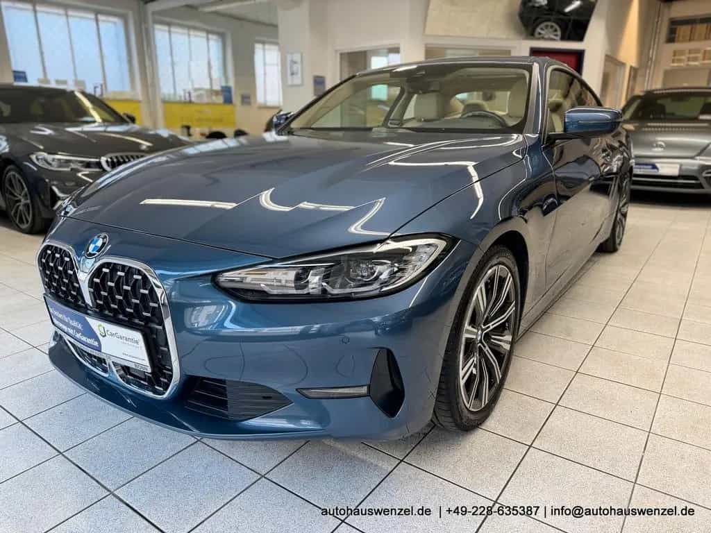 BMW 420 d Coupé LEDER SCHIEBEDACH DISTRONIC AHK LED 06/2021-photo-1
