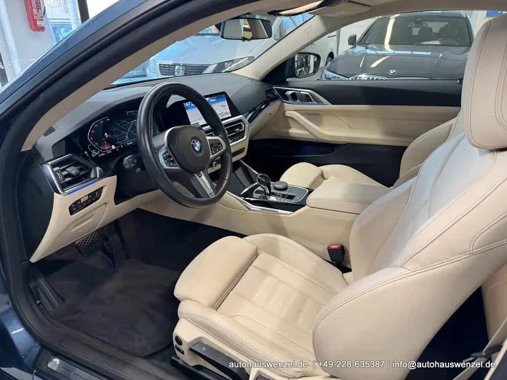 BMW 420 d Coupé LEDER SCHIEBEDACH DISTRONIC AHK LED 06/2021-photo-11