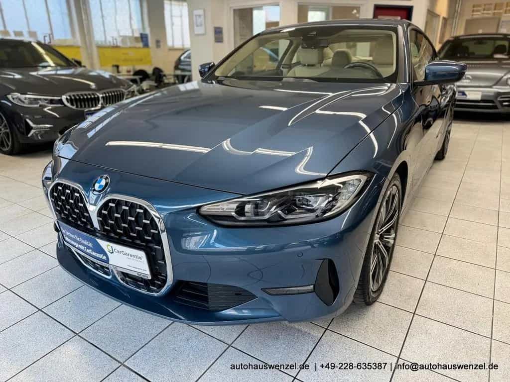BMW 420 d Coupé LEDER SCHIEBEDACH DISTRONIC AHK LED 06/2021-photo-2