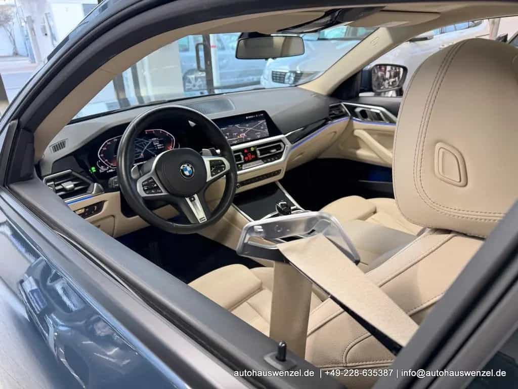 BMW 420 d Coupé LEDER SCHIEBEDACH DISTRONIC AHK LED 06/2021-photo-36