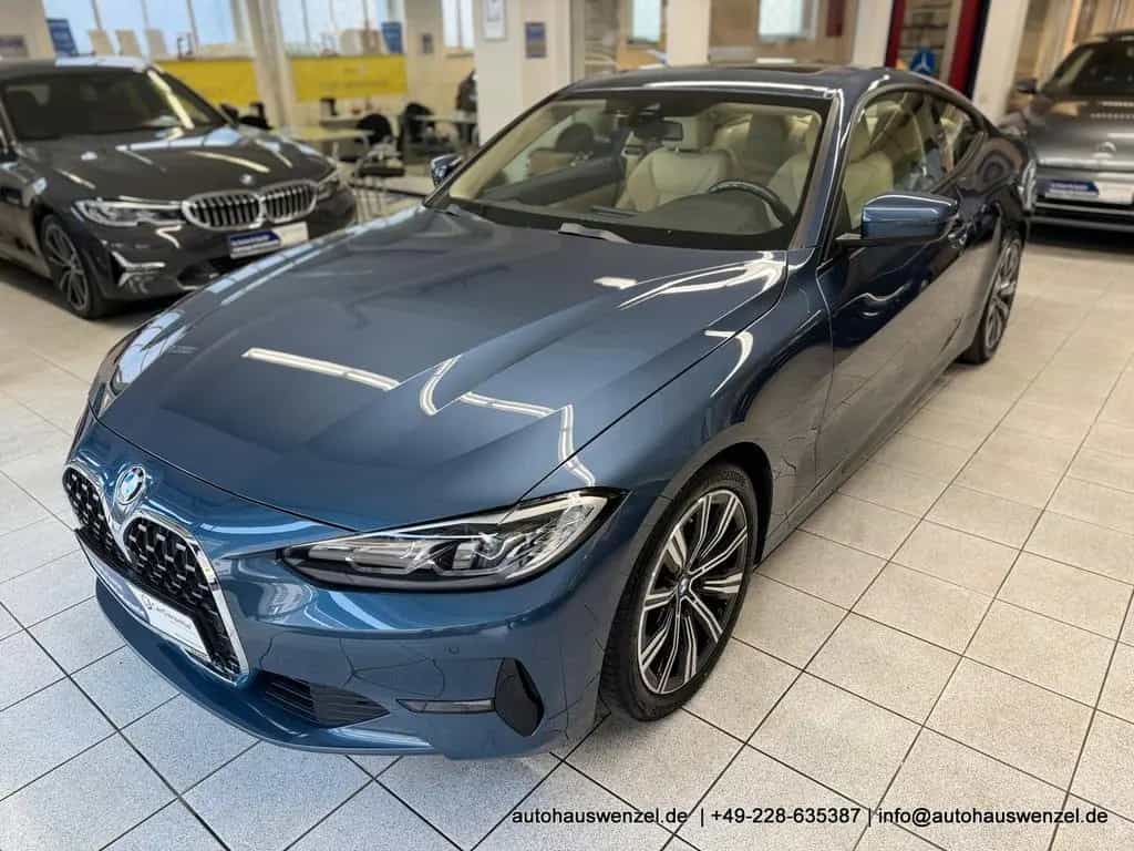 BMW 420 d Coupé LEDER SCHIEBEDACH DISTRONIC AHK LED 06/2021-photo-4