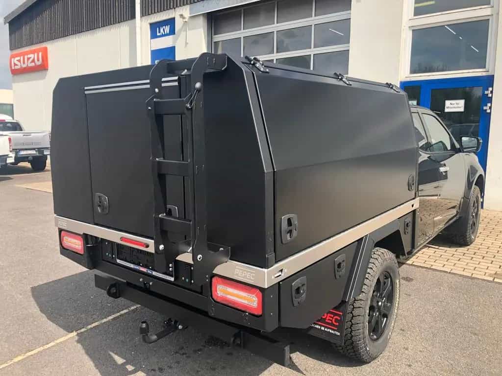 Isuzu D-Max Space Cab LS AT mit Pepec Festaufbau null-photo-8