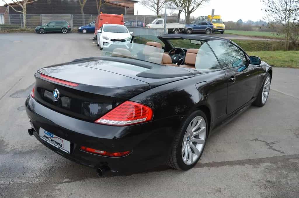BMW 6 Series 630 Baureihe 6 Cabrio 630i*Leder*Klima*Bi-Xenon* 09/2008-photo-14
