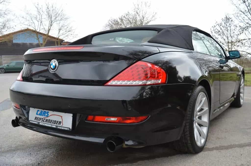 BMW 6 Series 630 Baureihe 6 Cabrio 630i*Leder*Klima*Bi-Xenon* 09/2008-photo-2