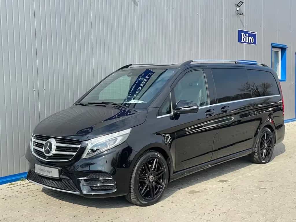 Mercedes-Benz V 250 d LANG AMG-LINE LED 3xEL.TÜREN WEBASTO AHK 03/2018-photo-0