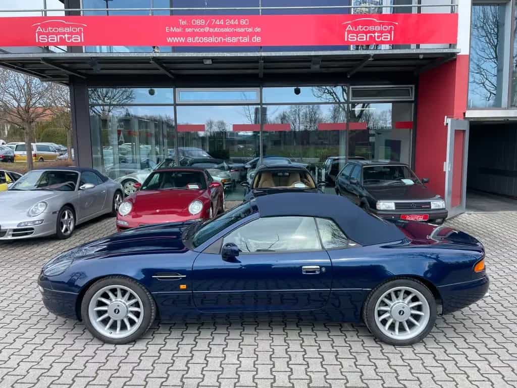 Aston Martin DB7 Volante -dt.- 2.Hd. - AM Serviceheft- TOP 08/1998-photo-1