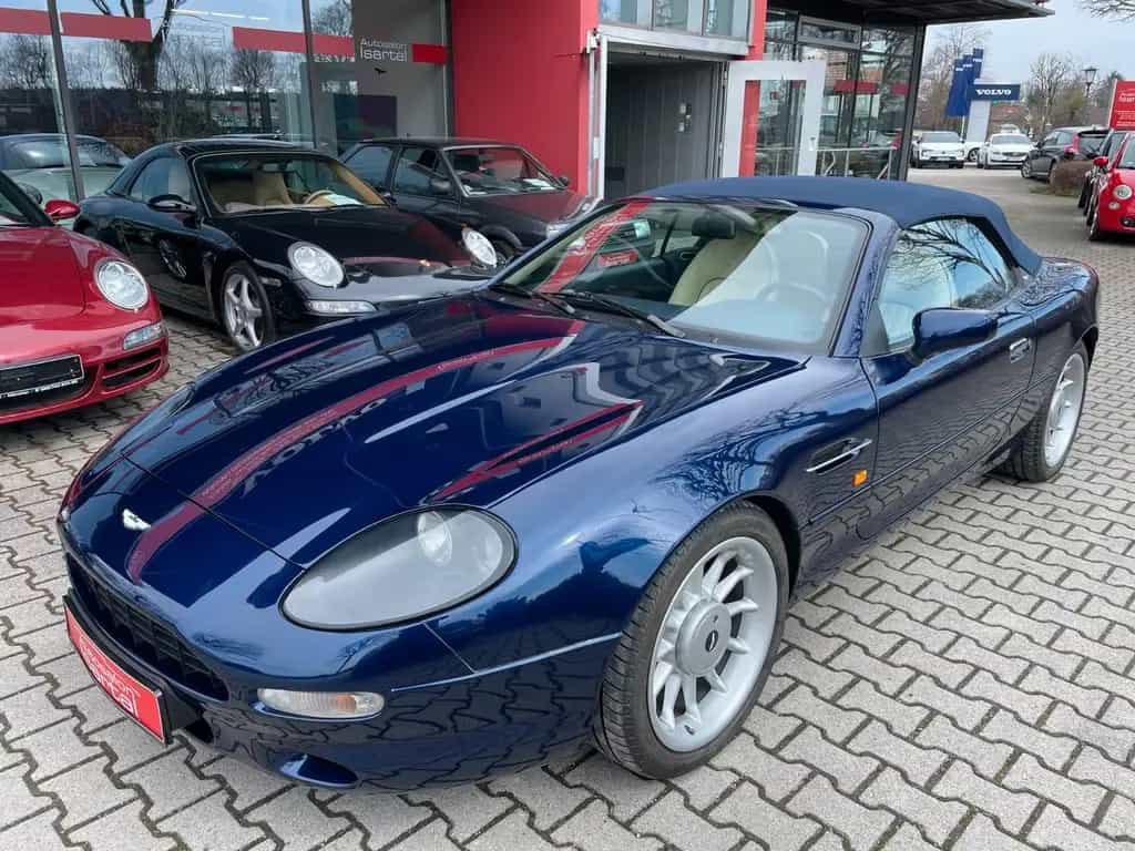 Aston Martin DB7 Volante -dt.- 2.Hd. - AM Serviceheft- TOP 08/1998-photo-2