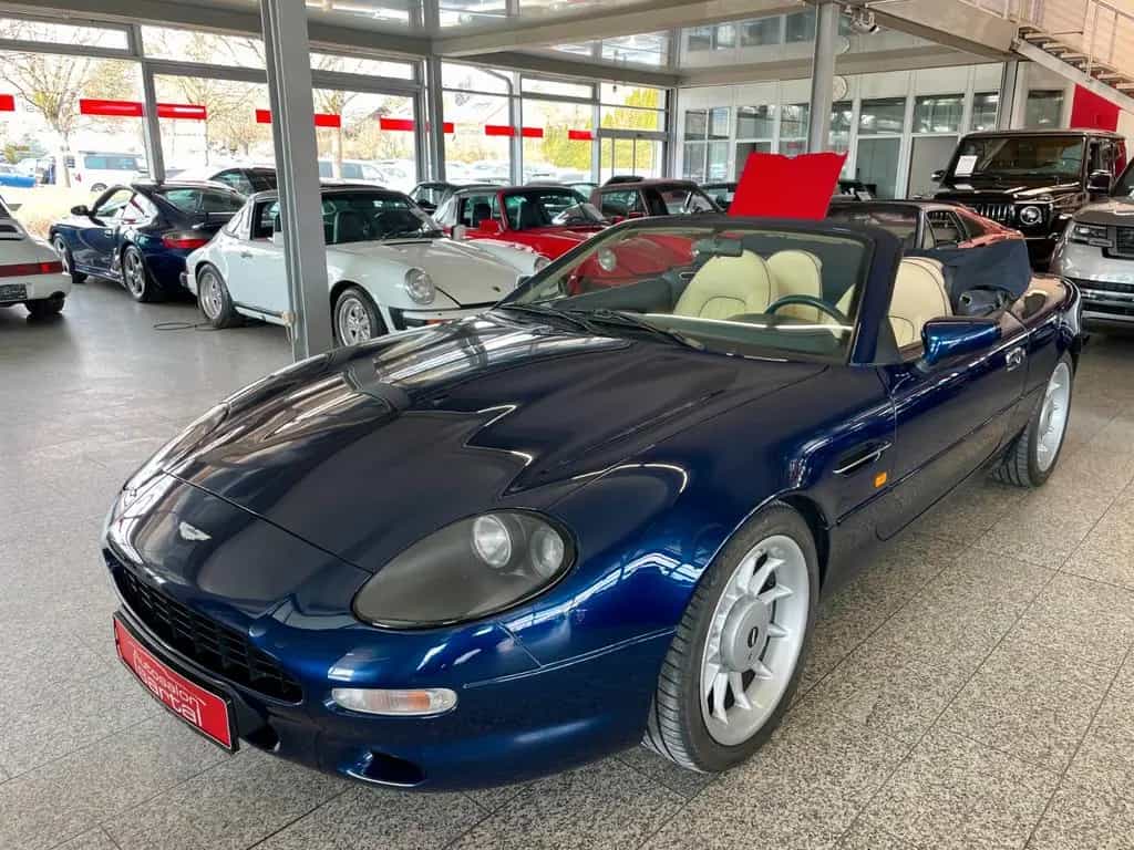Aston Martin DB7 Volante -dt.- 2.Hd. - AM Serviceheft- TOP 08/1998-photo-6