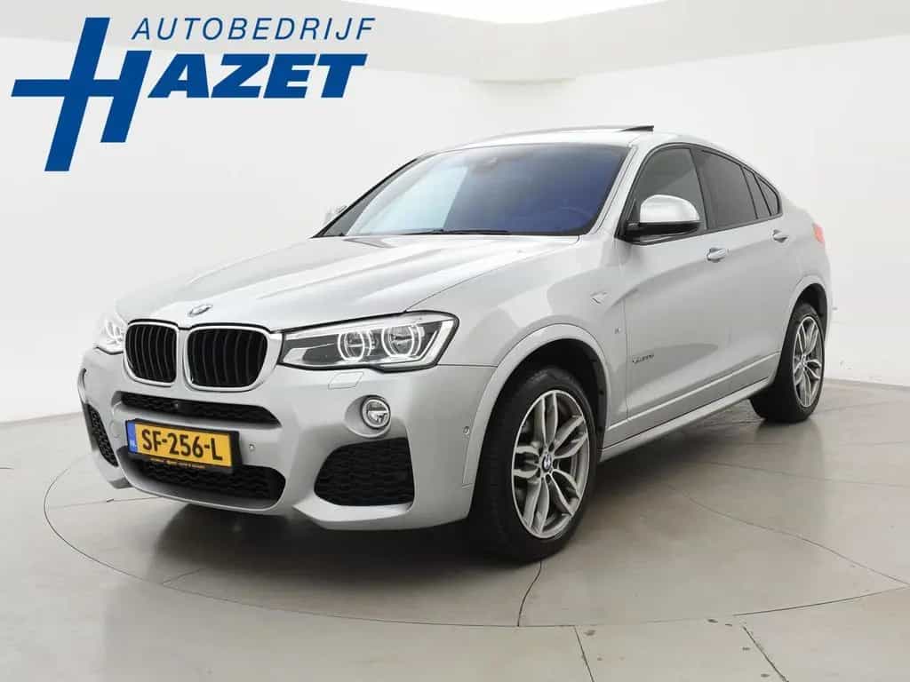 BMW X4 xDrive20d 190 PK M-SPORT + SCHUIFDAK | HEAD-U 04/2018-photo-0