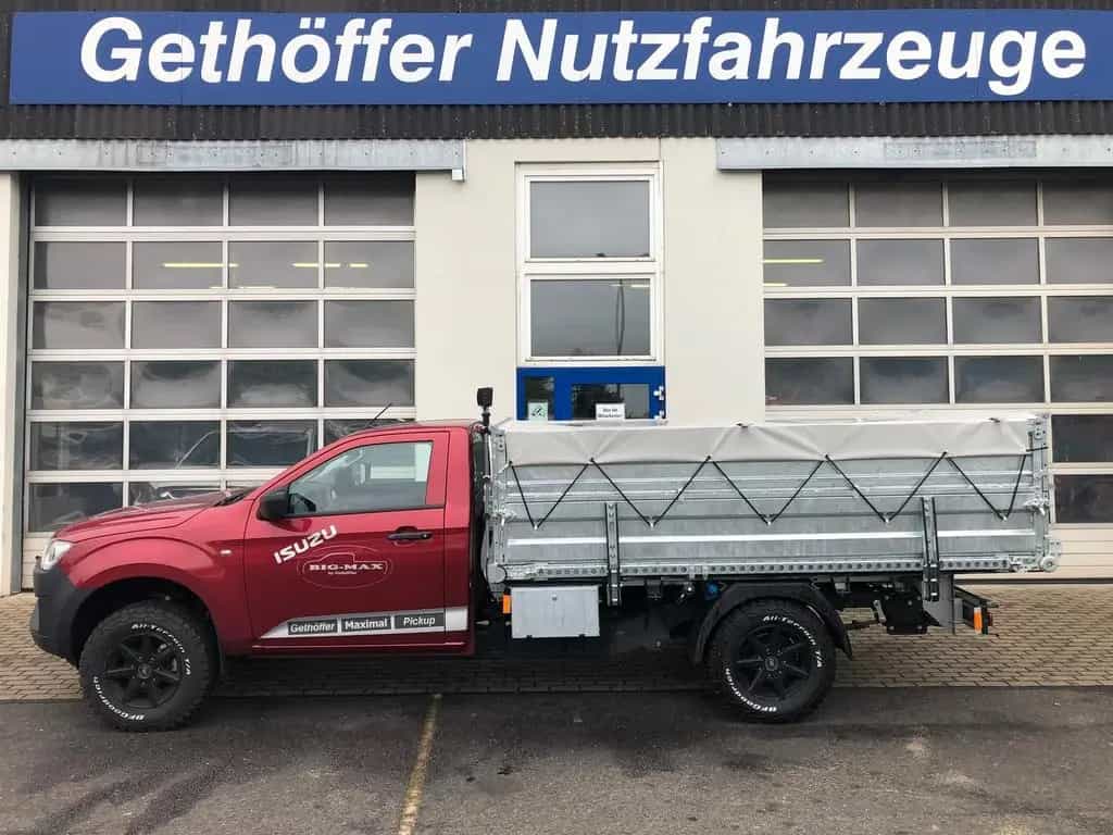 Isuzu D-Max Single Cab4x4 L  BIG MAX L2 Gurtbandaufbau 03/2023-photo-0