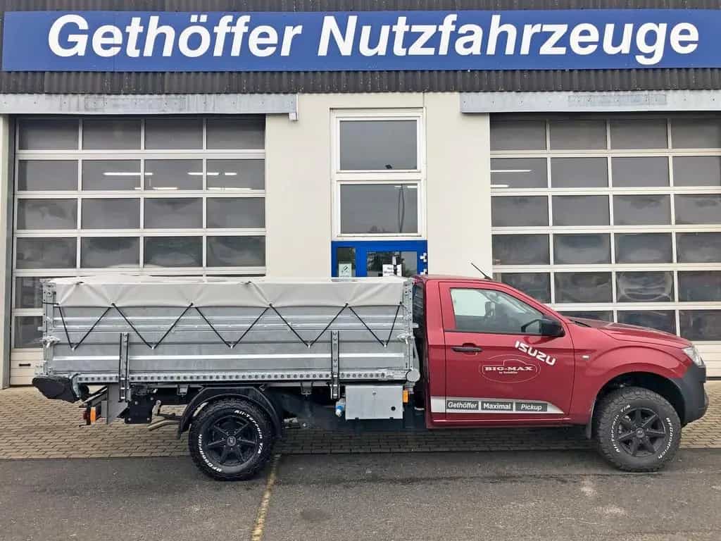 Isuzu D-Max Single Cab4x4 L  BIG MAX L2 Gurtbandaufbau 03/2023-photo-1