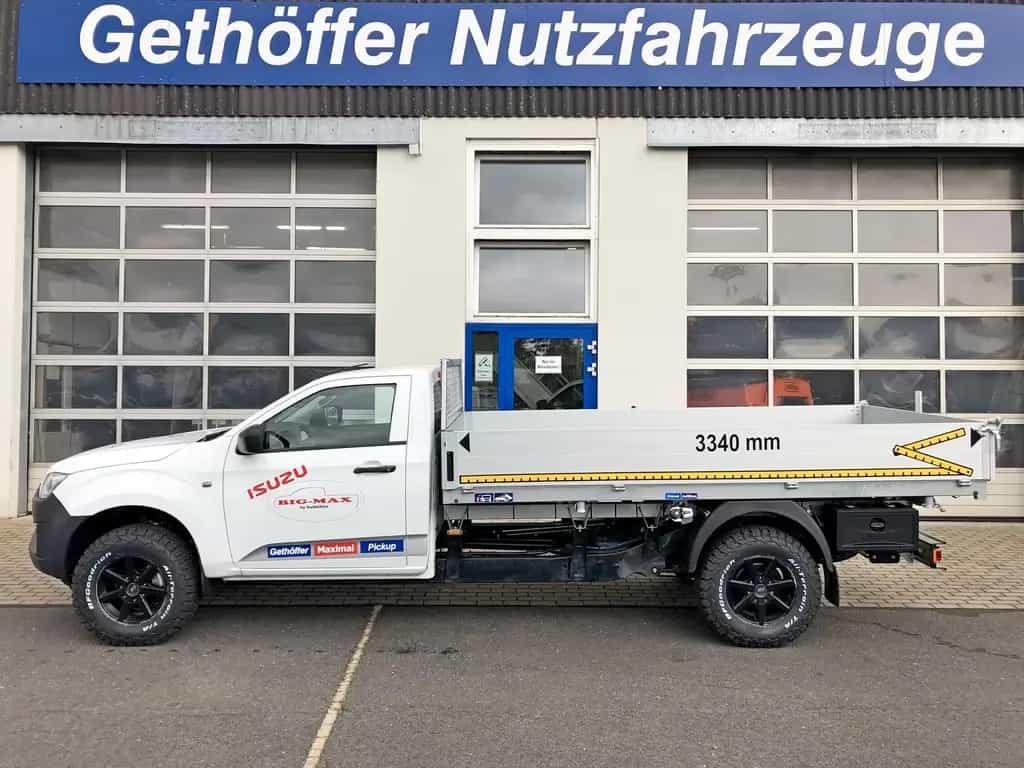Isuzu D-Max Single Cab 4x4 L BIG-MAX L3+Kipper 12/2024-photo-0
