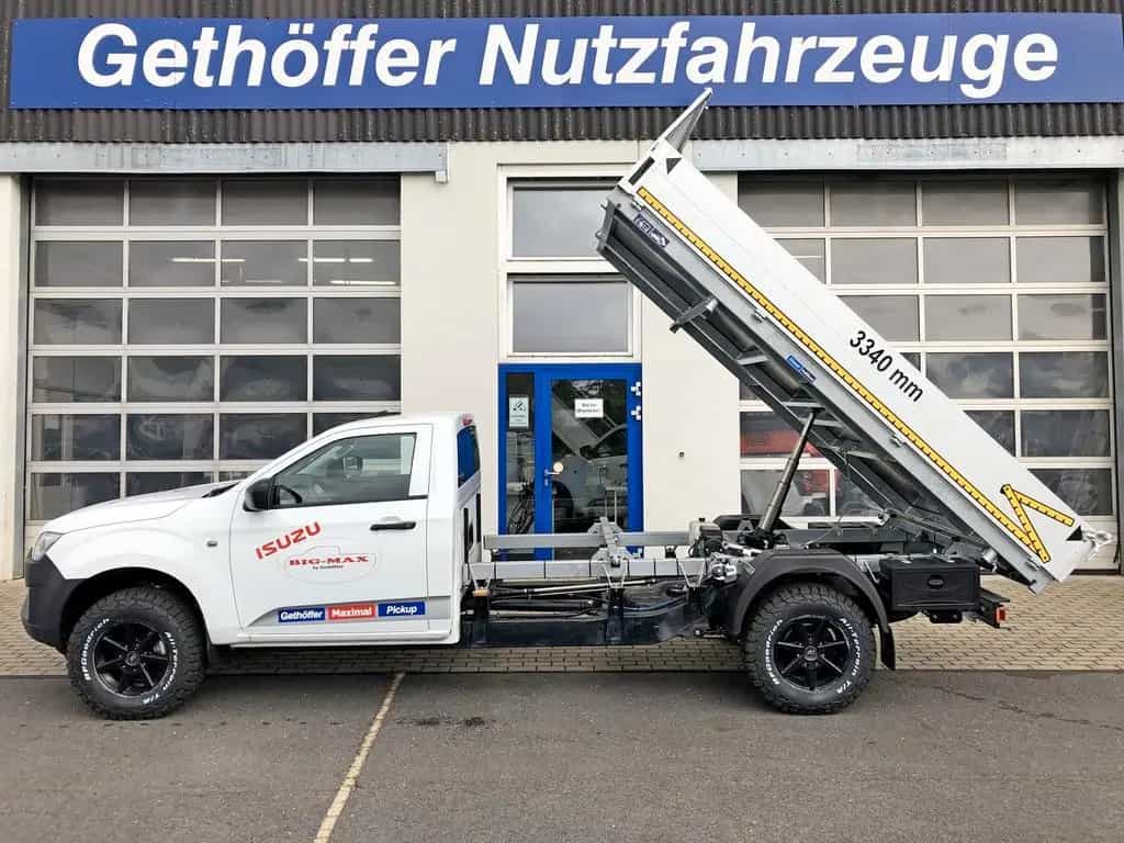 Isuzu D-Max Single Cab 4x4 L BIG-MAX L3+Kipper 12/2024-photo-1