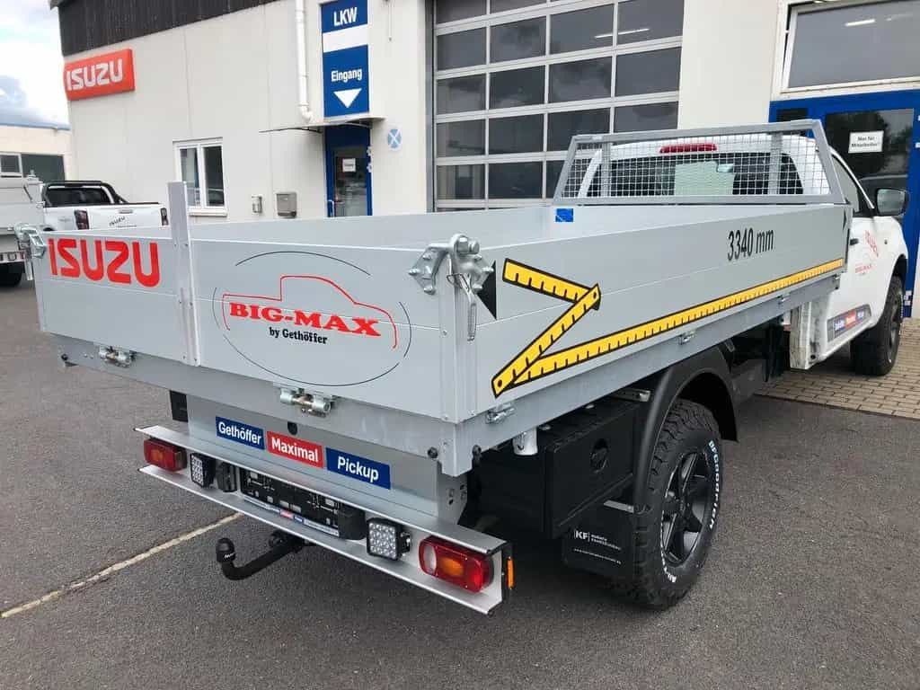 Isuzu D-Max Single Cab 4x4 L BIG-MAX L3+Kipper 12/2024-photo-10