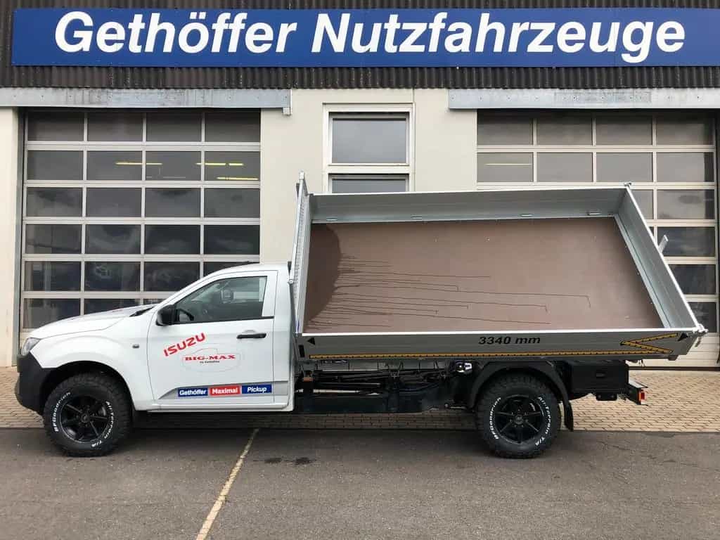 Isuzu D-Max Single Cab 4x4 L BIG-MAX L3+Kipper 12/2024-photo-2