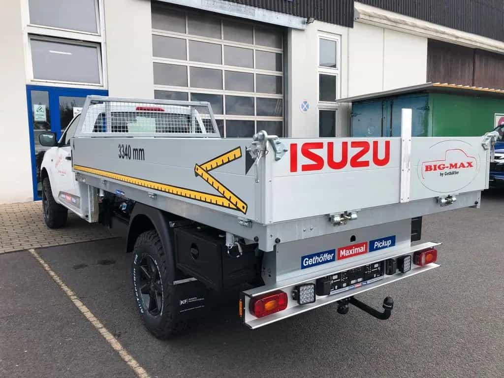 Isuzu D-Max Single Cab 4x4 L BIG-MAX L3+Kipper 12/2024-photo-9
