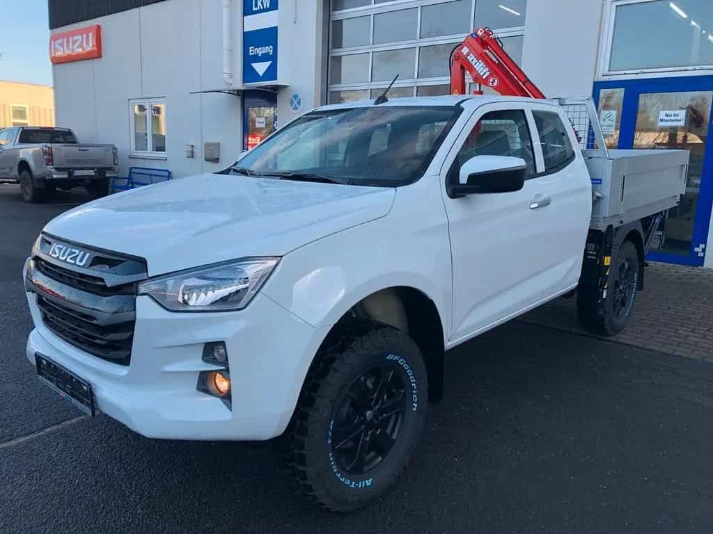 Isuzu D-Max Space Cab LS AT +Pritsche Kran + SOFORT + 12/2024-photo-10