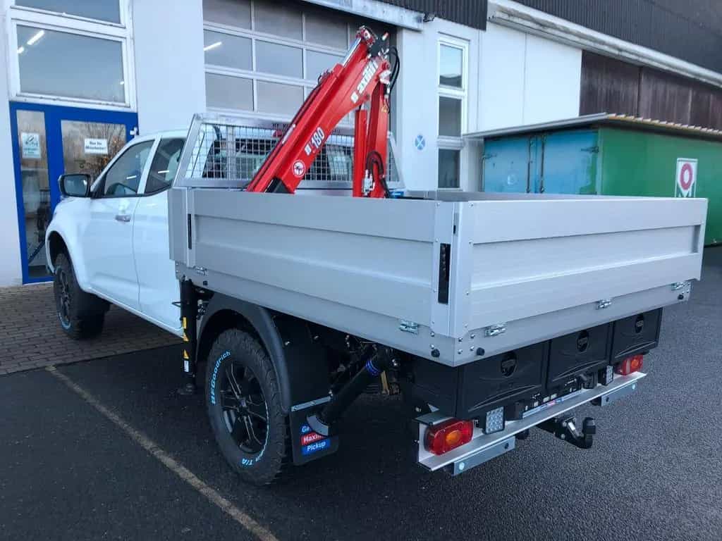 Isuzu D-Max Space Cab LS AT +Pritsche Kran + SOFORT + 12/2024-photo-12